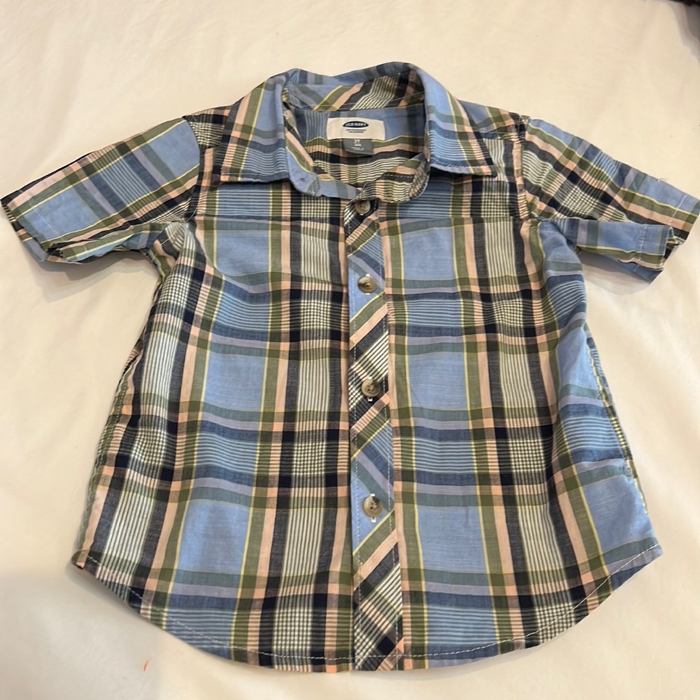 Easter Short Sleeve Button Down Shirt